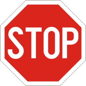 znak stop